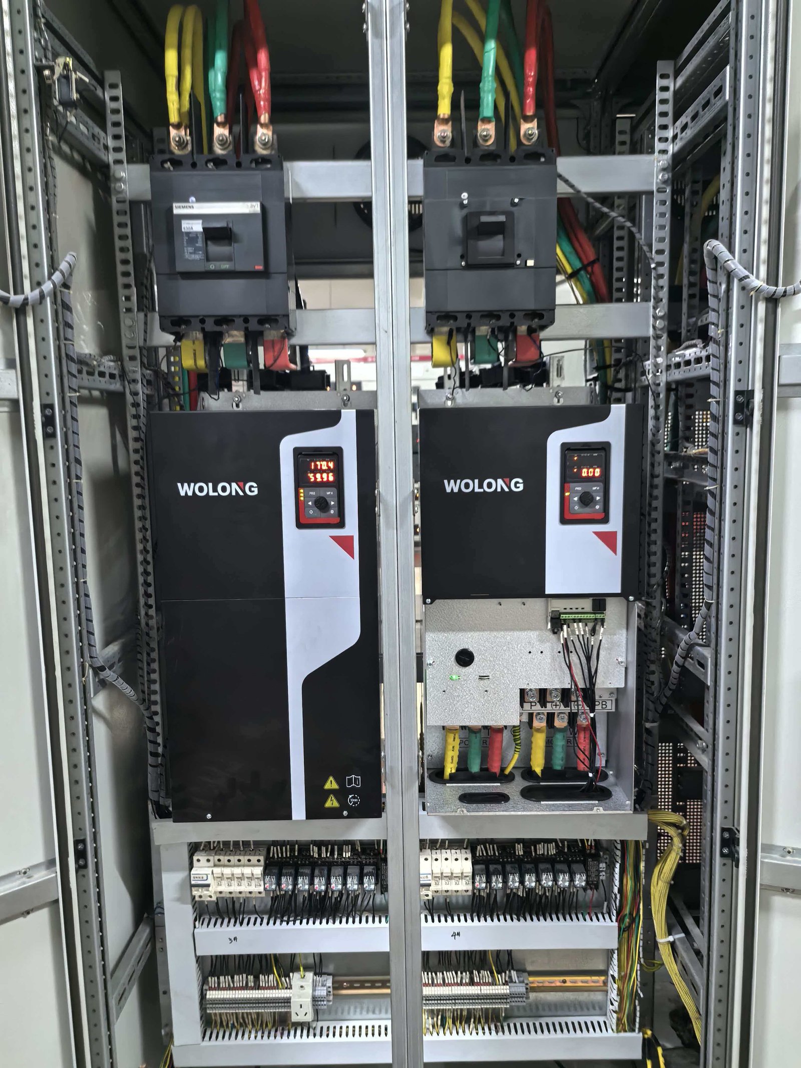 Wolong drive cabinet installation