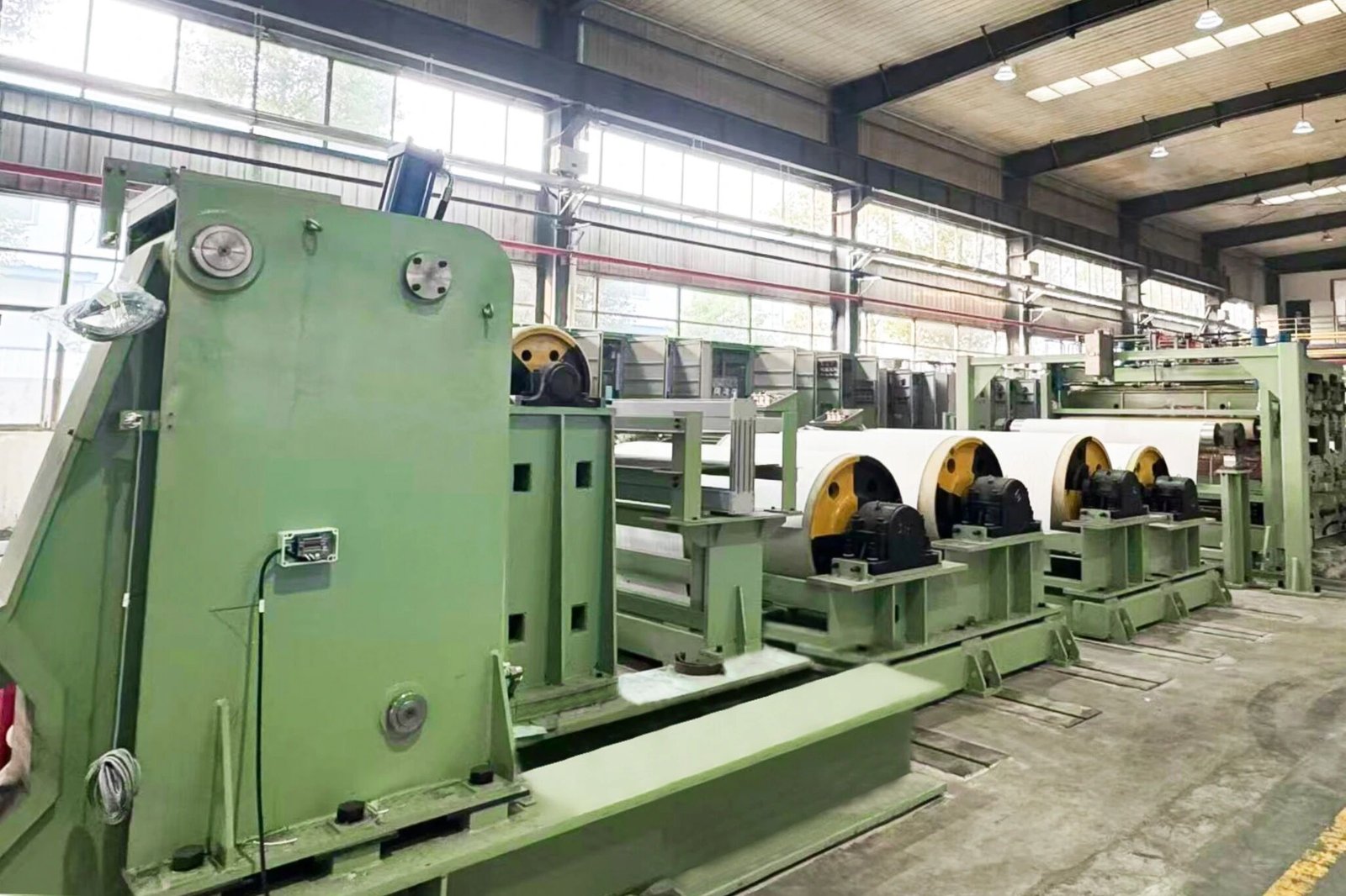 Metallurgy strip-production line